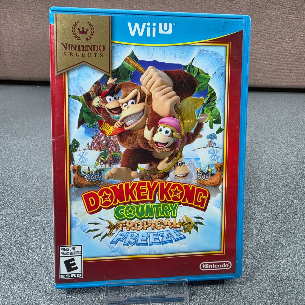 Nintendo Donkey Kong Country Tropical Freeze Wii U Excellent Nintendo Selects